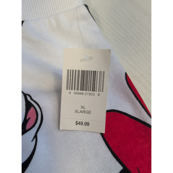 Disney Joggers Womens XL Minnie Mouse All Over Print Lightweight Pants NWT - Picture 4 of 13